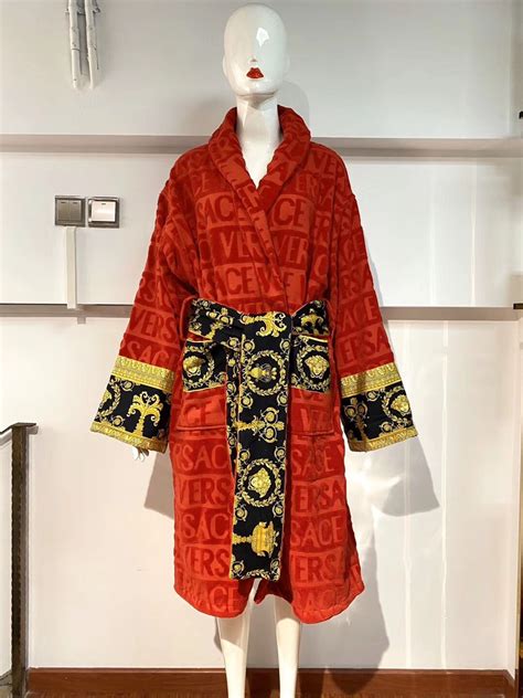 replica versace robe ebay|versace knockoff robe.